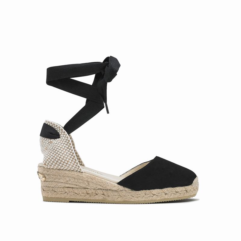 Russell \u0026 Bromley Espadrilles Black Size 4 Sale